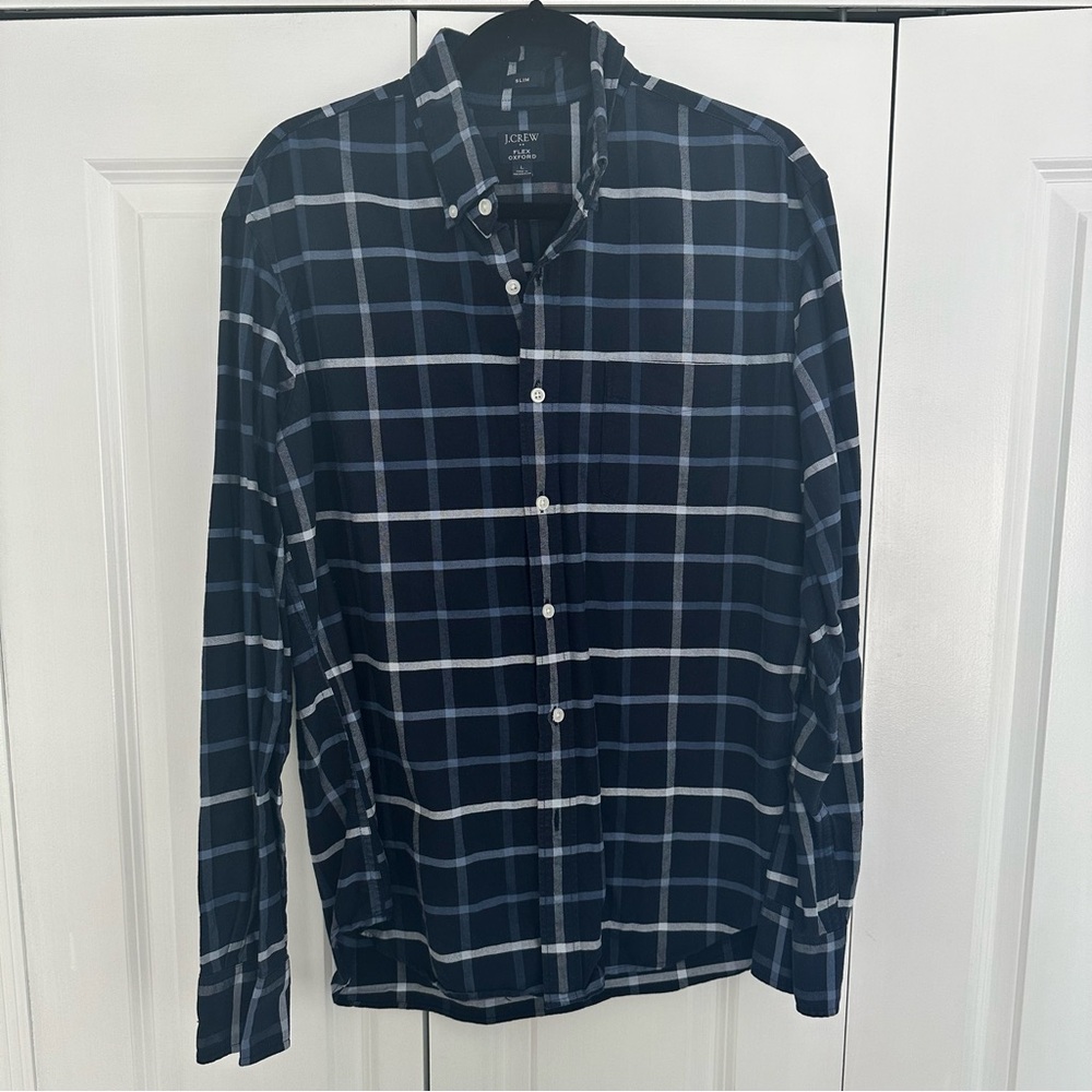 J. Crew Men’s Casual Button Down size Large